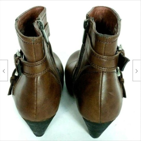 Steve Madden Women's Viccee Brown Leather Boots 7M - Picture 6 of 8